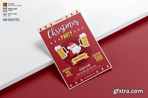 Christmas Flyer Template Vol. 01 Christmas Flyer Template Vol. 01