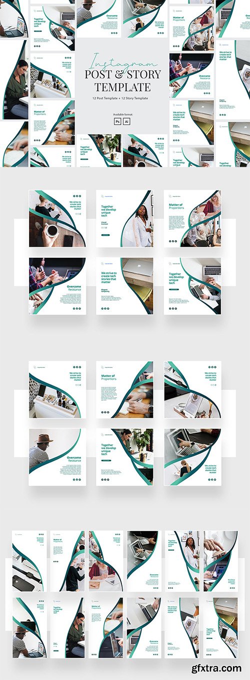 Elegant Puzzle Corporate Instagram