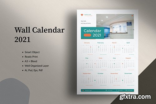Calendar 2021 T7R26CU