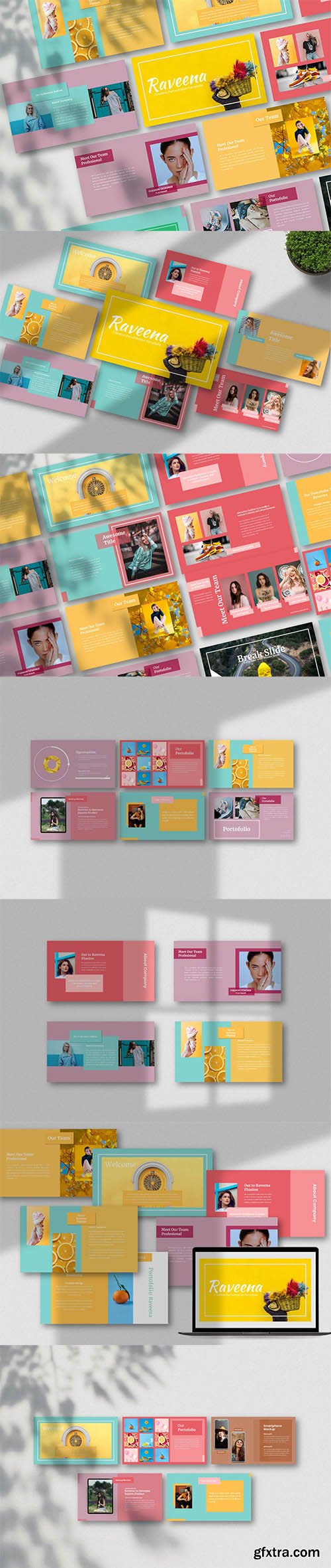 Reveena - Creative Powerpoint, Keynote and Google Slides Template