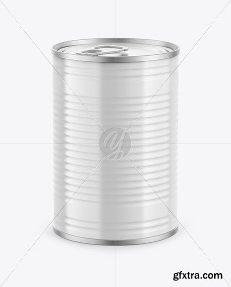 Tin Can w/ Glossy Finish Mockup 70583