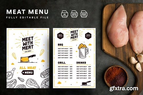Restaurant Menu Template UZ