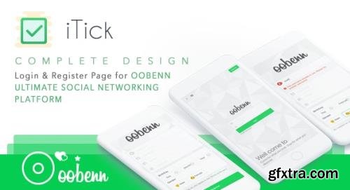 CodeCanyon - iTick v1.0.0 - Login and Register Page for oobenn - 26033480