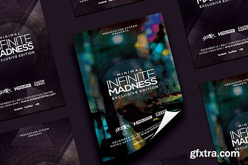 Minimal Madness Flyer 2 Versions Minimal Madness Flyer 2 Versions