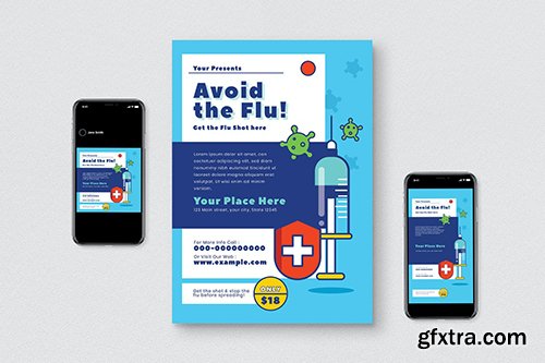 Flue Vaccine Flyer Pack