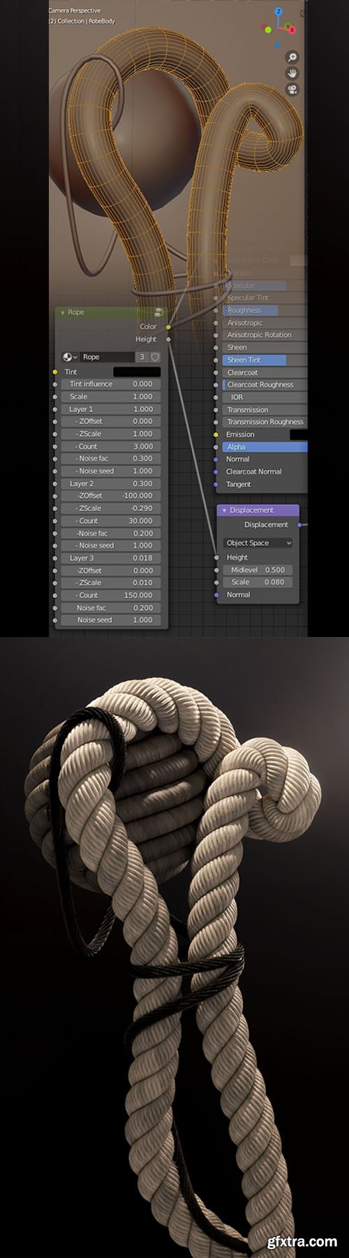 Rope Shader v0.1 - Blender Procedural for Blender 2.81 Rope Shader v0.1 - Blender Procedural for Blender 2.81