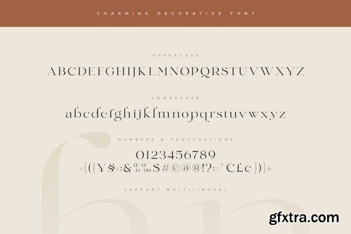 Charming - Classy & Decorative Font