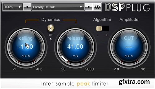King OZ DSPplug inter-sample peak limiter v1.7 RETAiL x86 x64-DECiBEL
