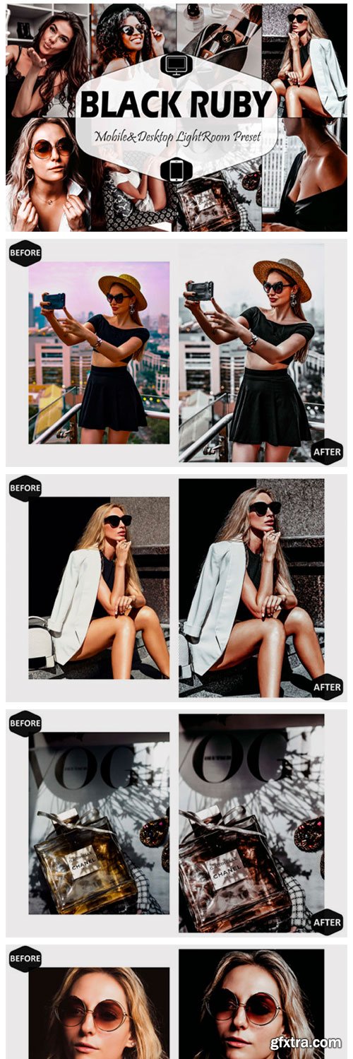 10 Black Ruby Mobile Lightroom Presets 7098990 10 Black Ruby Mobile Lightroom Presets 7098990