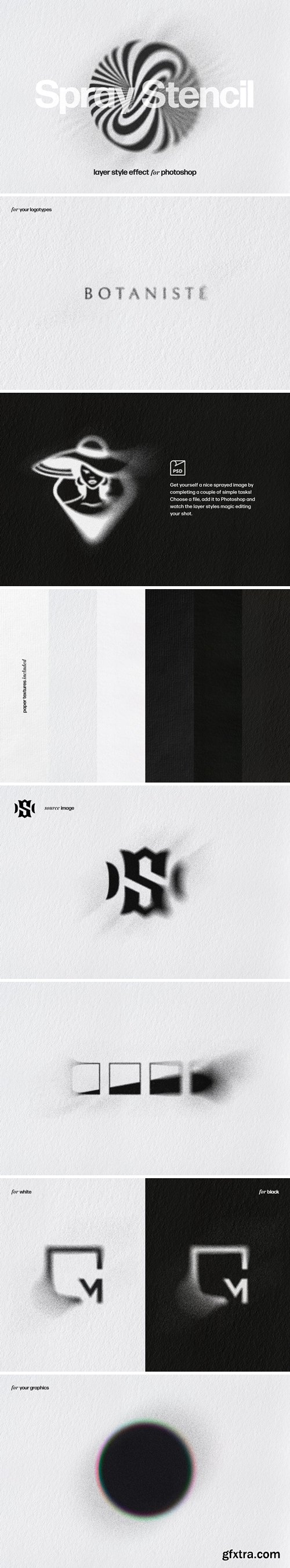 Spray Stencil Layer Style