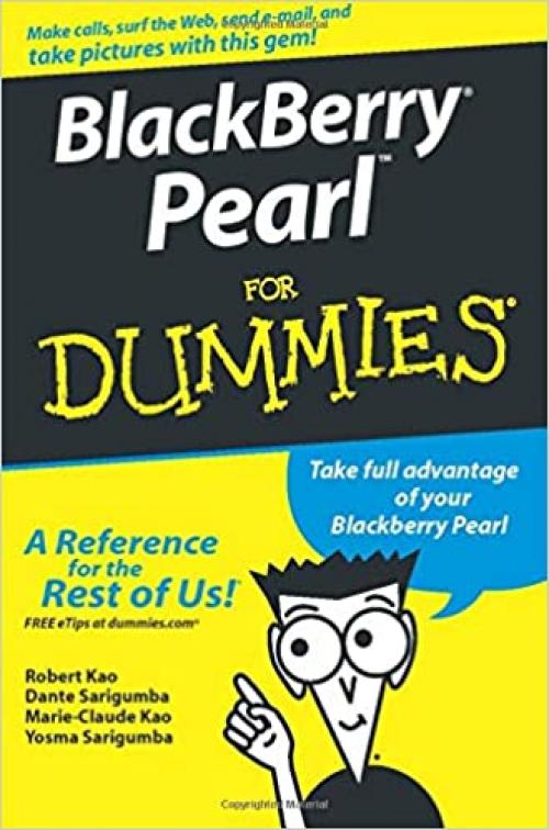  BlackBerry Pearl For Dummies 