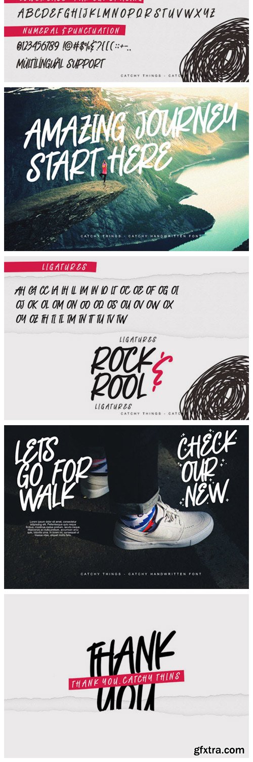 Catchy Things Font Catchy Things Font