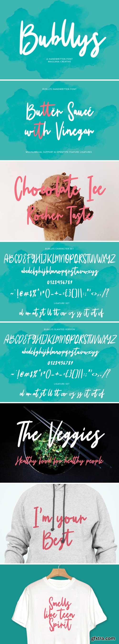 Bubllys Font