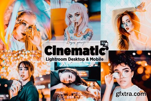 Cinematic Neon Lightroom Presets