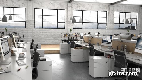 Office room Interior