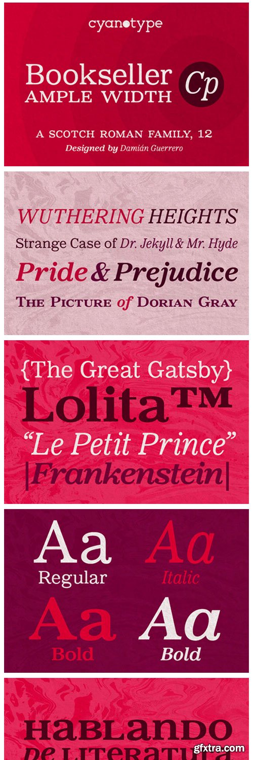 Bookseller Cp Ample Font