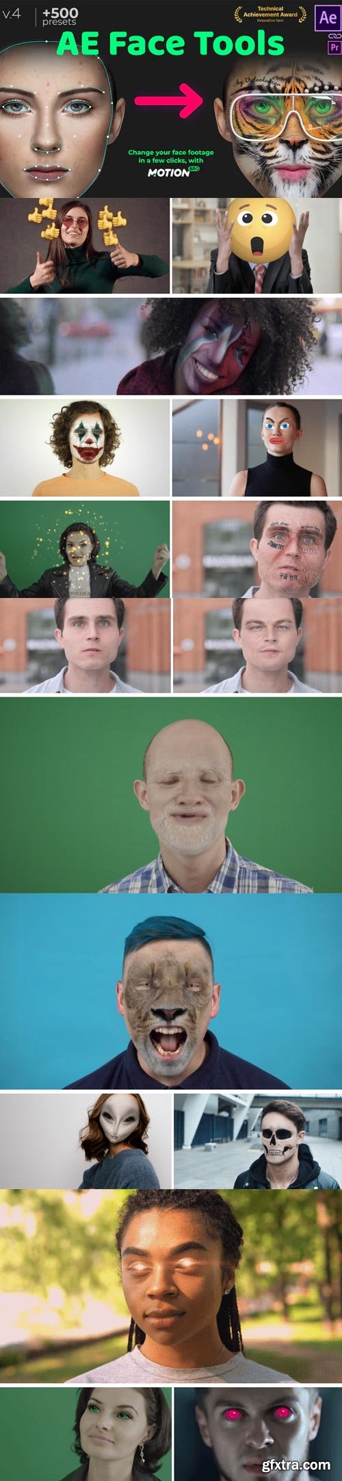 Videohive - AE Face Tools V4.1 - 24958166