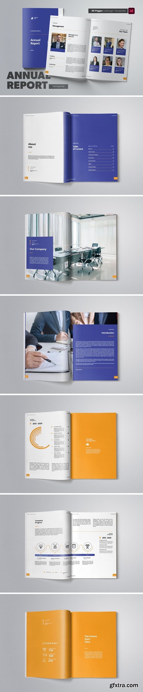 Company Annual Report Template