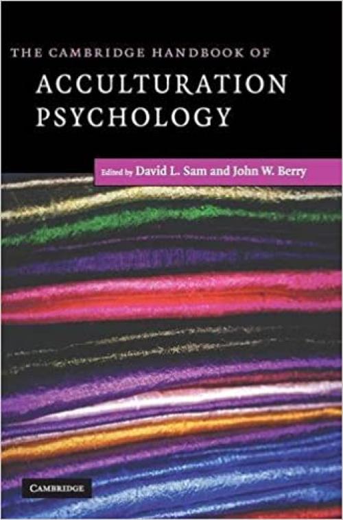  The Cambridge Handbook of Acculturation Psychology (Cambridge Handbooks in Psychology) 