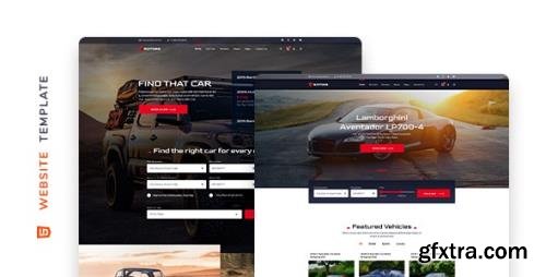 ThemeForest - Rotors v1.0 - Car Rental Website Template - 29744483