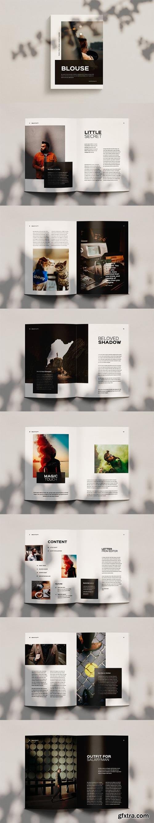 Blouse - Magazine Template Indesign