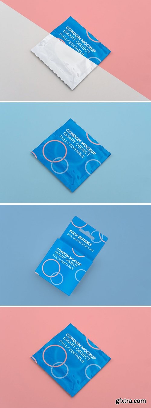 Condom Mockup