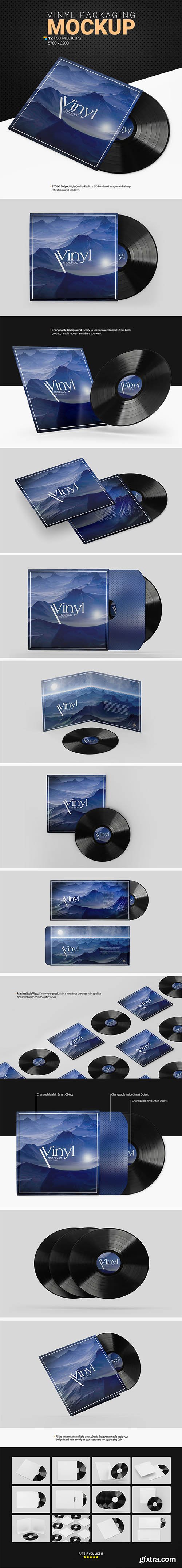 Vinyl Record Mockup Vinyl Record Mockup