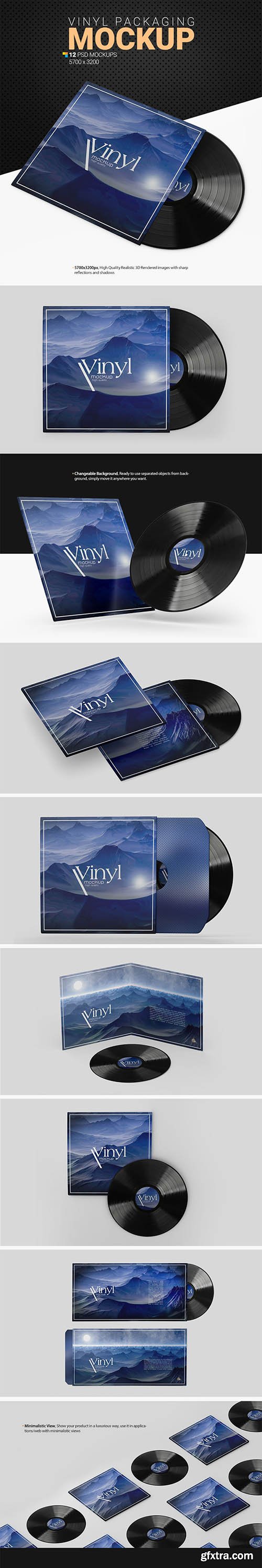 Vinyl Record Mockup Vinyl Record Mockup