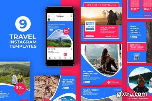 Travel Instagram Templates