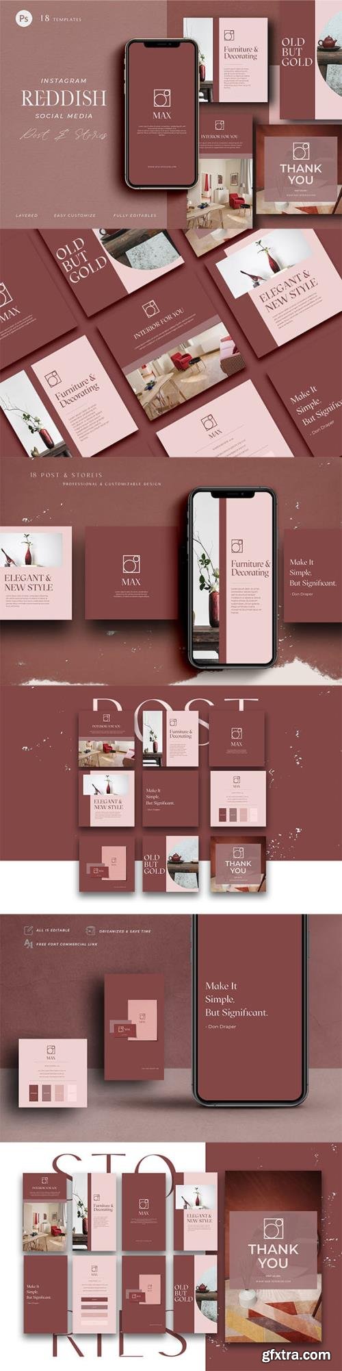 Interior Designer Company - Instagram Pack Interior Designer Company - Instagram Pack