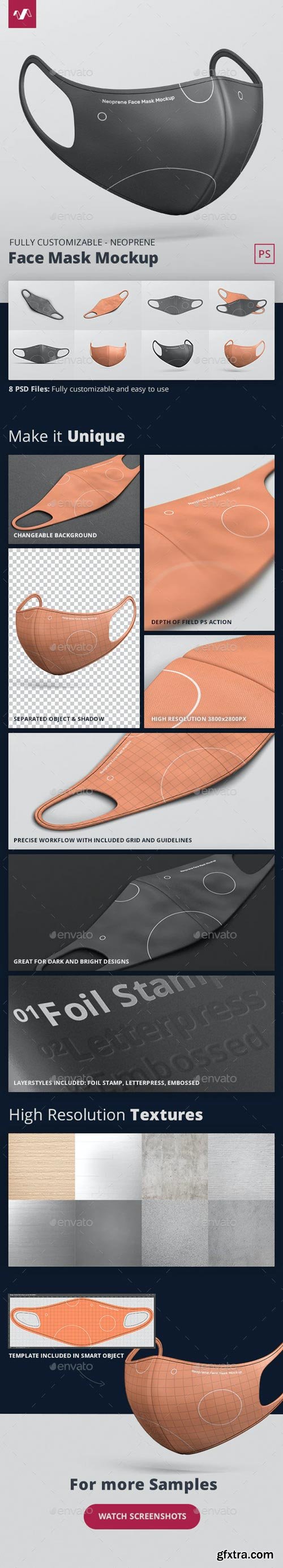 GraphicRiver - Face Mask Mockup Neoprene - 29520031 GraphicRiver - Face Mask Mockup Neoprene - 29520031