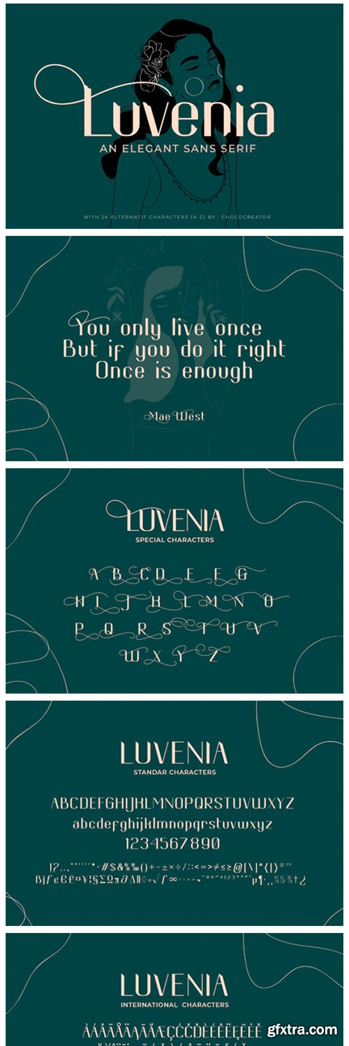 Luvenia Font