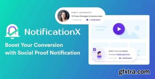 NotificationX Pro v1.5.3 - Best WordPress Marketing Plugin - NULLED