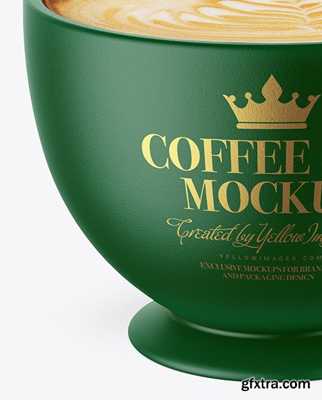 Ceramic Coffee Cup Mockup 72916