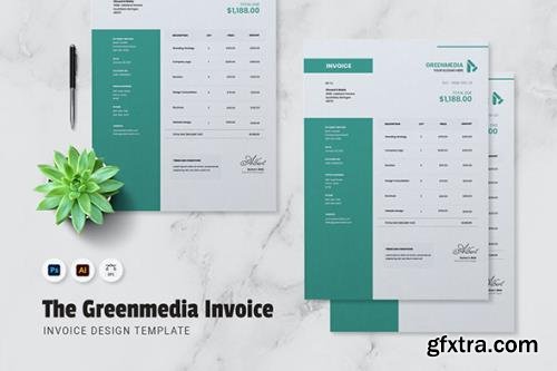 Greenmedia Invoice