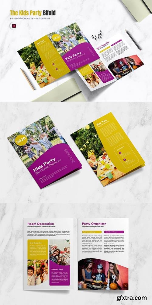 Kids Party Bifold Brochure Kids Party Bifold Brochure