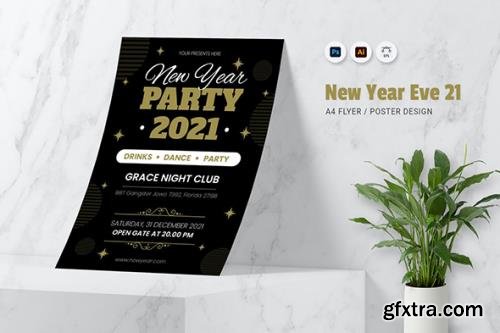 New Year 21EVE Flyer