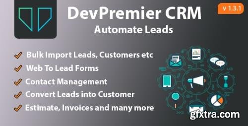 CodeCanyon - DevPremier CRM v1.3.1 - Convert Leads into Customers - 28132685