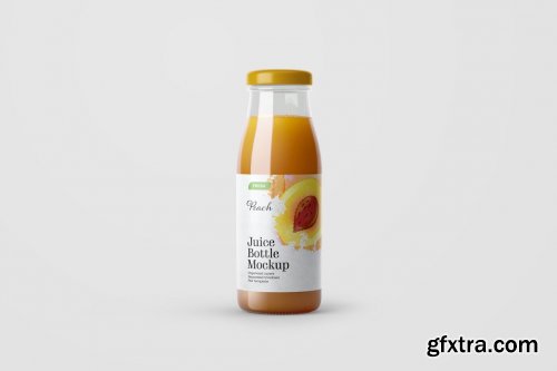 CreativeMarket - Juice Bottle Mockup Set 5534419