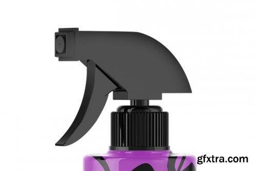 CreativeMarket - Trigger Spray Bottle Mockup 5670198