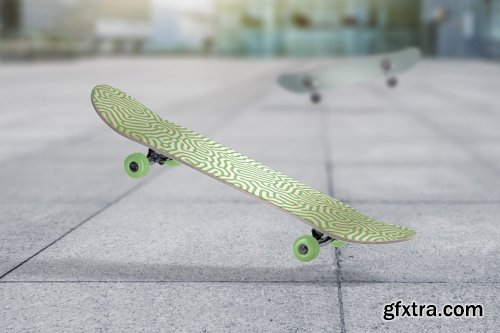 CreativeMarket - Skateboard Mockups Set 5623923