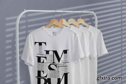 CreativeMarket - T-Shirt Mock-Up on Hanger 4124390