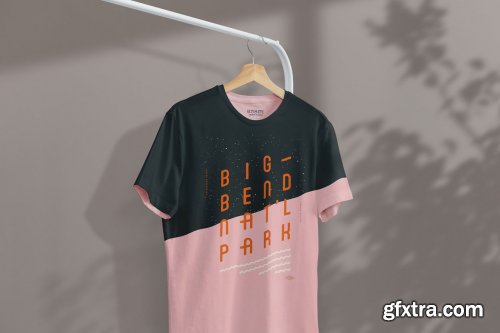 CreativeMarket - T-Shirt Mock-Up on Hanger 4124390