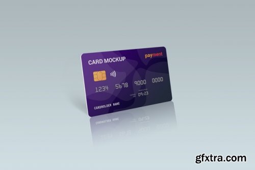 Credit card mockup