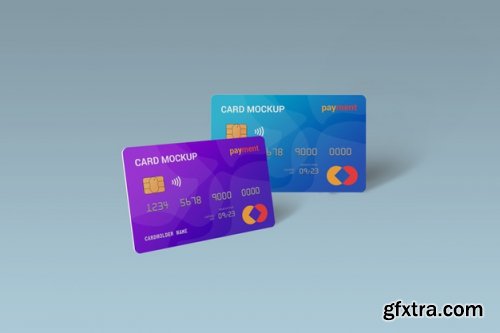 Credit card mockup