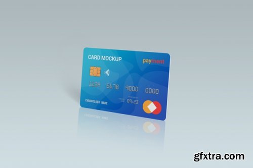 Credit card mockup