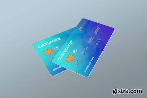 Credit card mockup