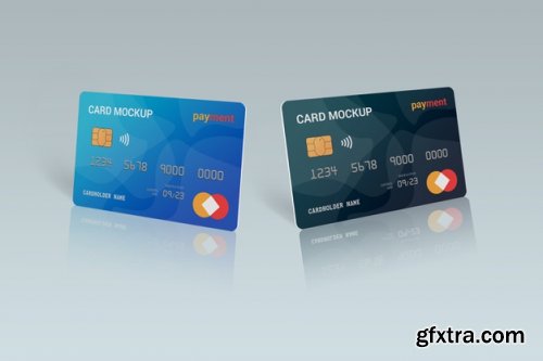 Credit card mockup