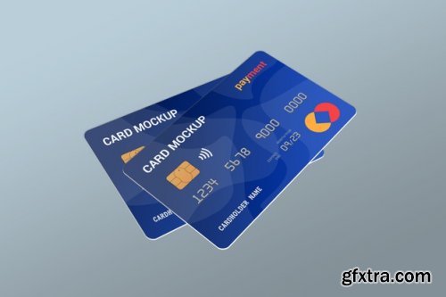 Credit card mockup