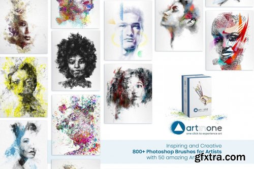 CreativeMarket - Artinone Photoshop Brushes 5435805